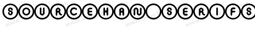 sourceHan Serifssc o字体转换